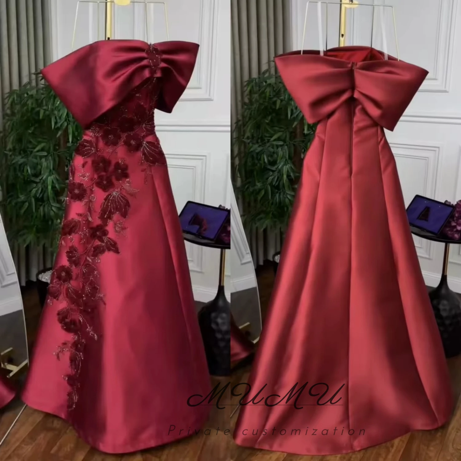 

MuMu Customized Платье Вечернее Prom Dress Luxurious Women's Evening Dress for Special Occasions فساتين سهرة Elegant Party dress