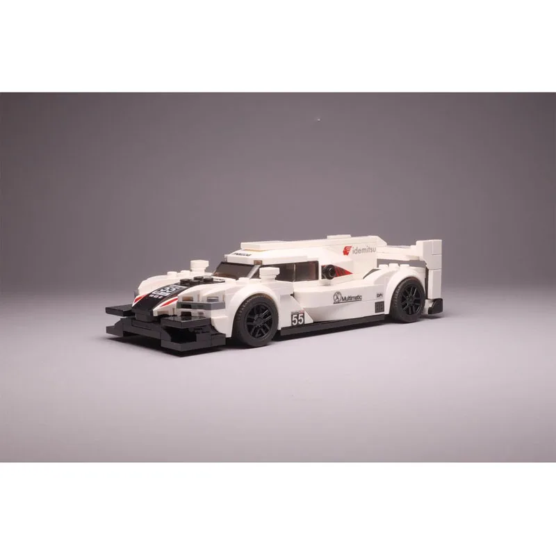 MOC-109334 Neue Klassische RT24 Stadt Sport Rennwagen Baustein Modell 303 Teile Jungen kinder Geburtstag Baustein Spielzeug Geschenk