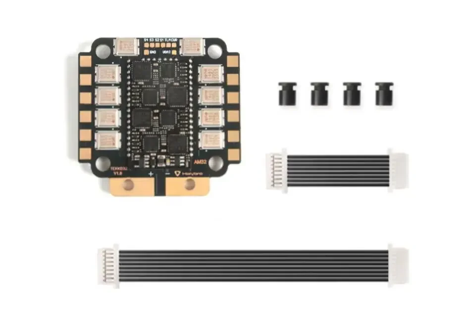 Holybro 31097 Tekko32 F4 Metal 4in1 65A ESC (AM32) 65A x4 speed control F4 MCU @150Mhz / Metal-Cased MOSFET / PWM 16k to 96k