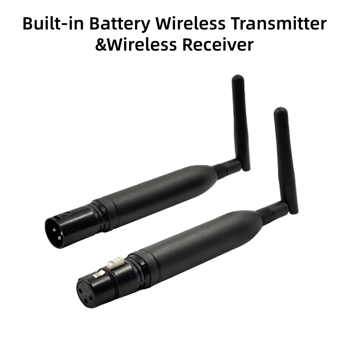 DMX512 2.4G Wireless Light Control Receiver Transmitter with Built-in Battery for DJ Stage Party Lighting