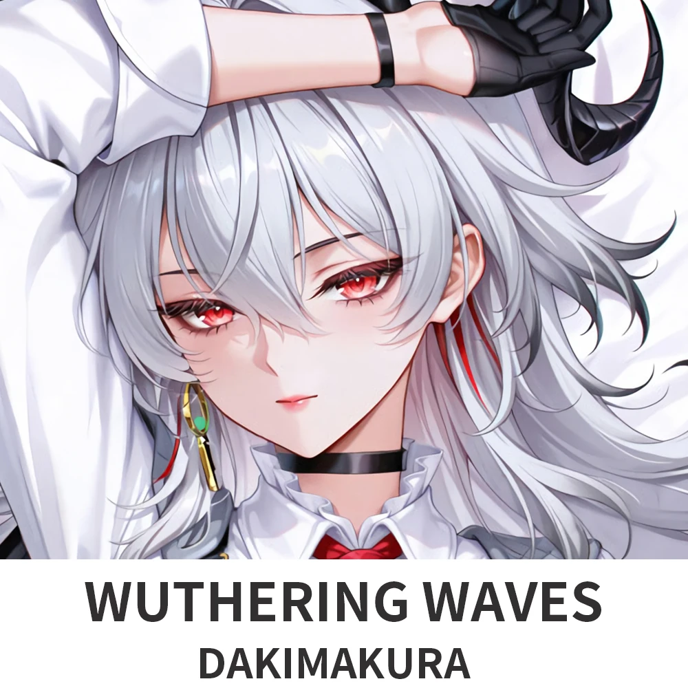 

Zani Wuthering Waves Dakimakura 2WAY обнимающая наволочка для тела аниме наволочка
