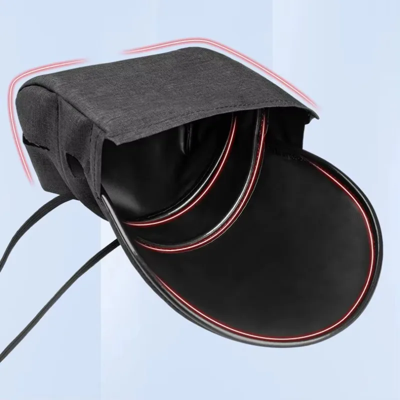 ถุงมือปั่นจักรยานแบบพิเศษ กันน้ำและกันลม ปลอกแฮนด์จักรยานและสกู๊ตเตอร์แบบ 3 มิติ แฮนด์จักรยานแบบมีฉนวน