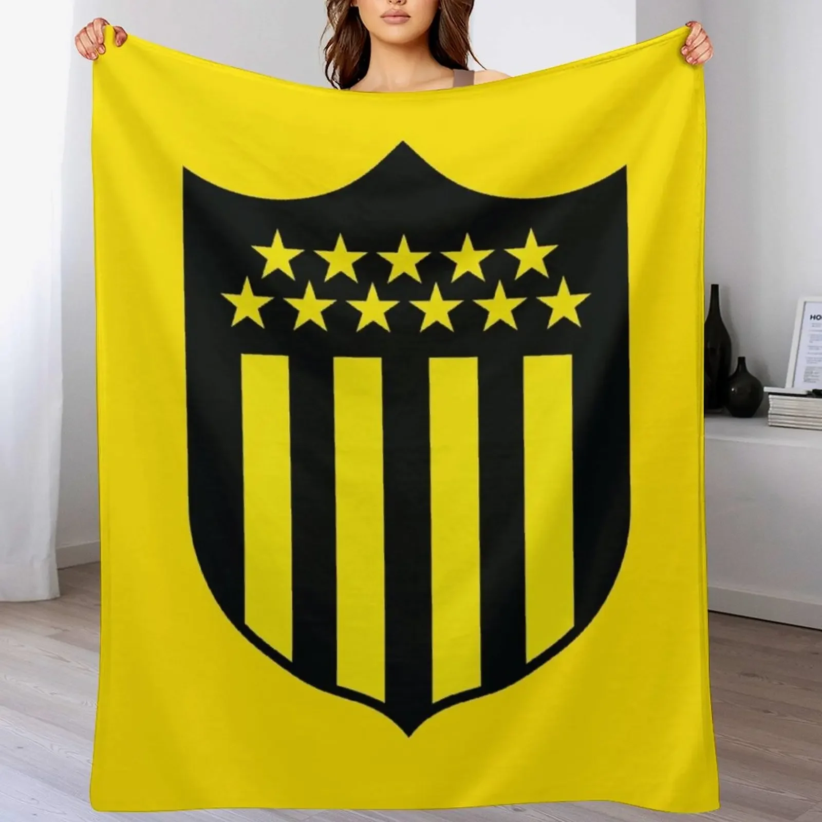 

Club Atlético Pearol Throw Blanket Sofa Throw Multi-Purpose for babies bed plaid Blankets