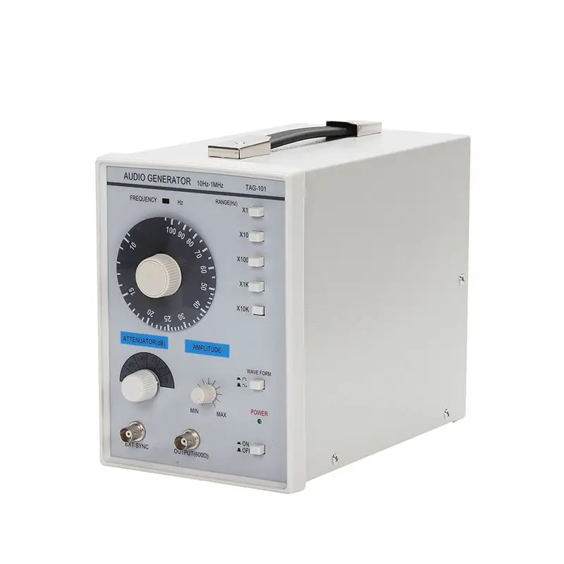 AC57-TAG-101 Audio Signal Generator 10Hz-1Mhz Low Frequency Generator For Electronics Maintenance Testing