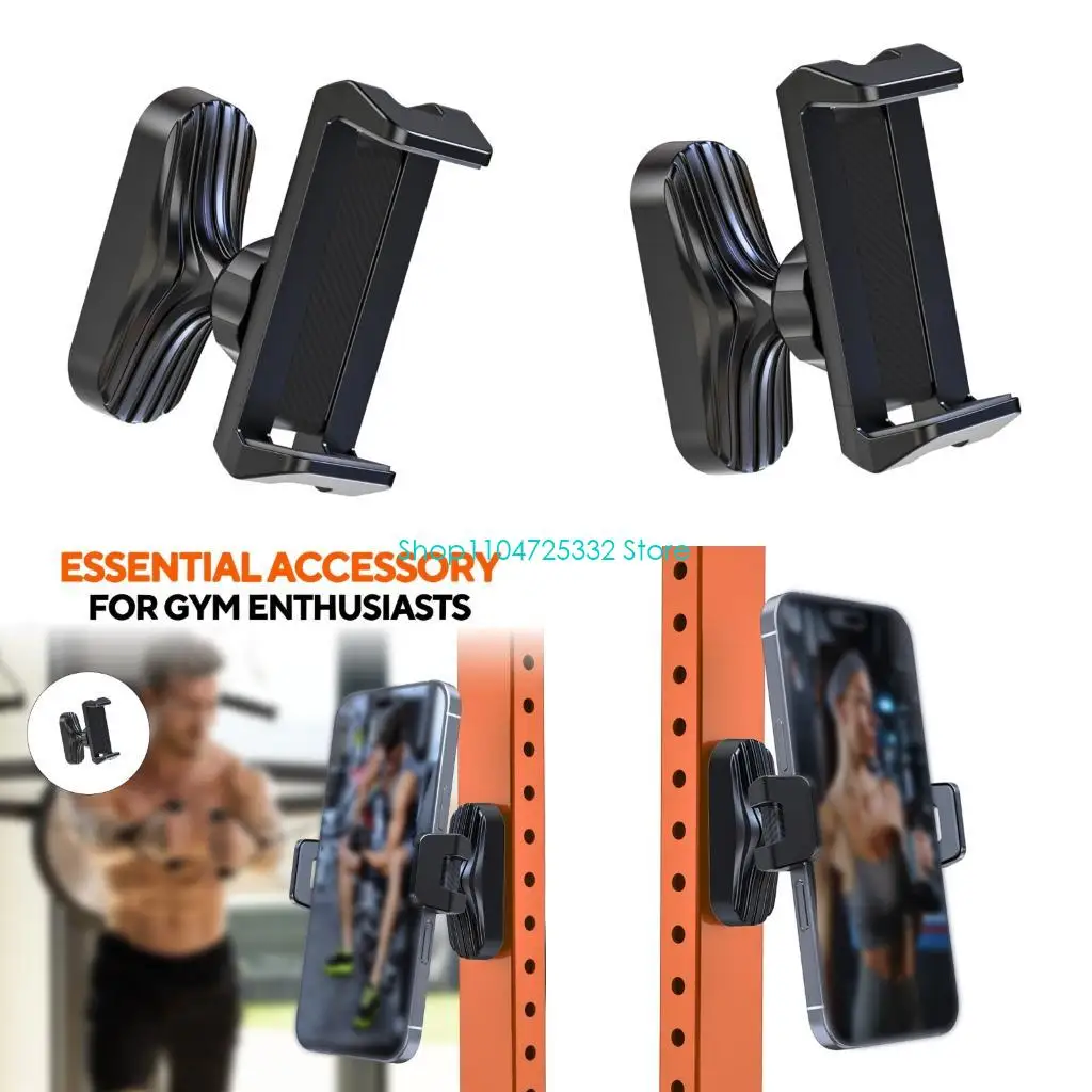

P5EA Stand Holder Universal for GYM Kitchen Golf Cart Metal Surfaces Adjustable Stand