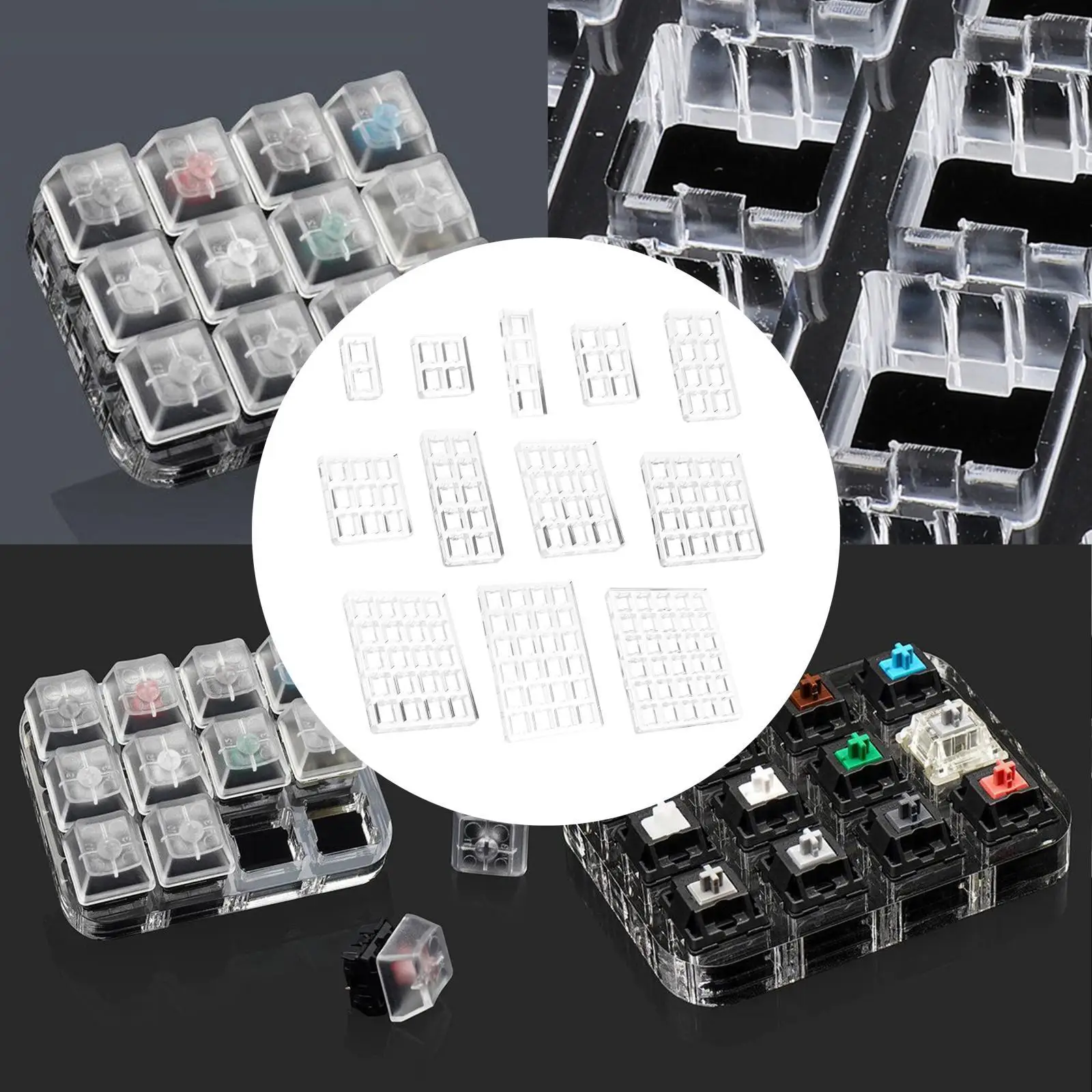 Switch Tester Base Acrylic Plate for Cherry Mx Switch Professional Premium