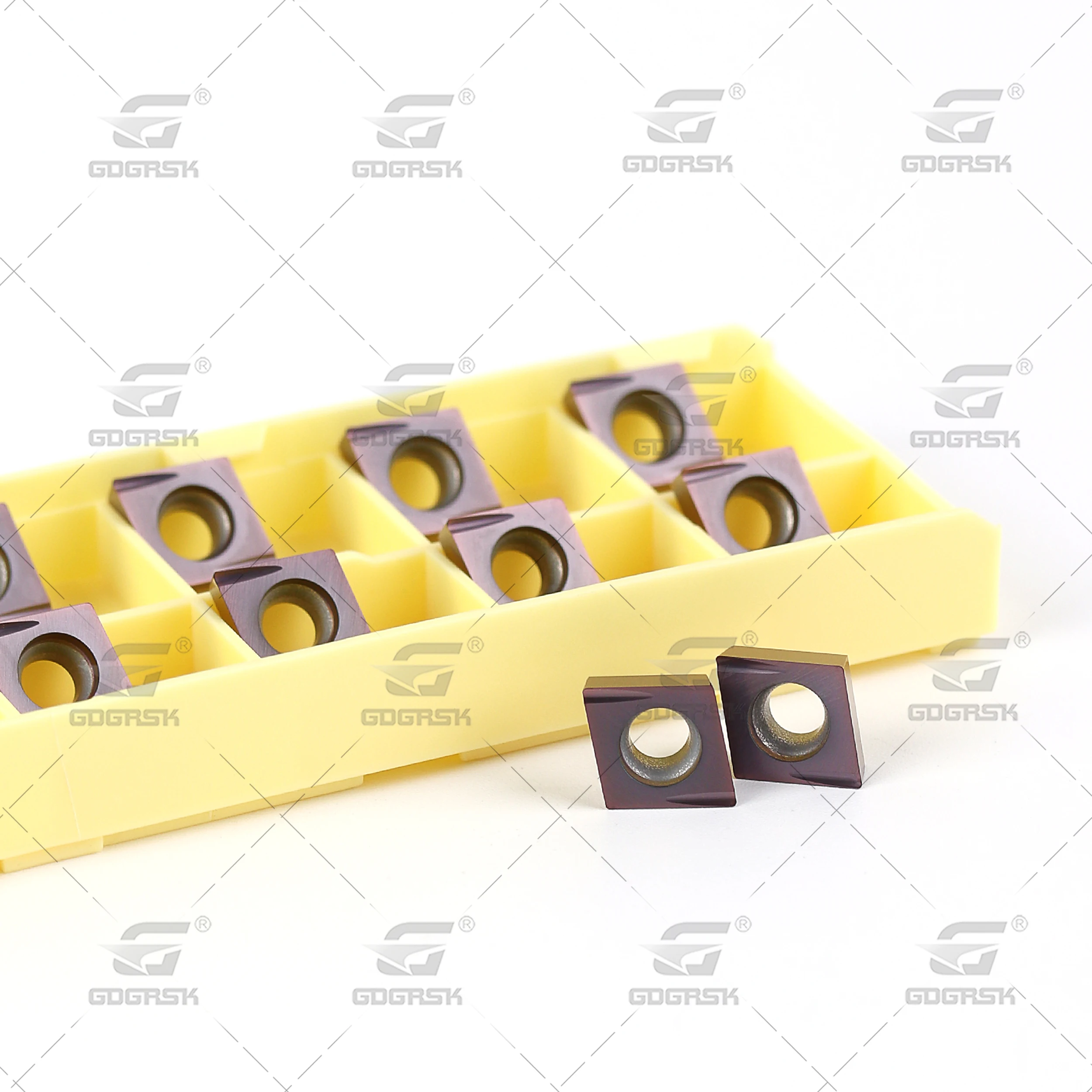 Imagem -03 - Deskar-ferramentas de Torno Cnc de Inserções de Torneamento Interno Ferramentas de Carboneto Ccgt09t302r Ccgt09t302l Ccgt09t304r Ccgt09t304lu Lf6018 Aço Inoxidável