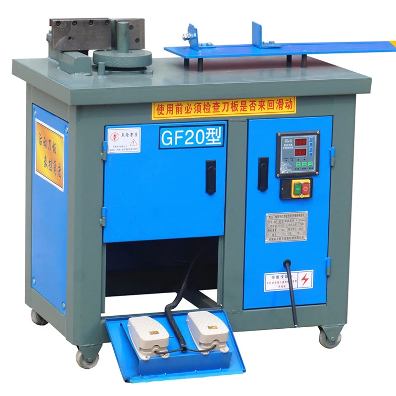 

GF20 Portable Electric Steel Bending Machine 380V Hydraulic Rebar Bending Machine Bendable Bar Diameter 20mm