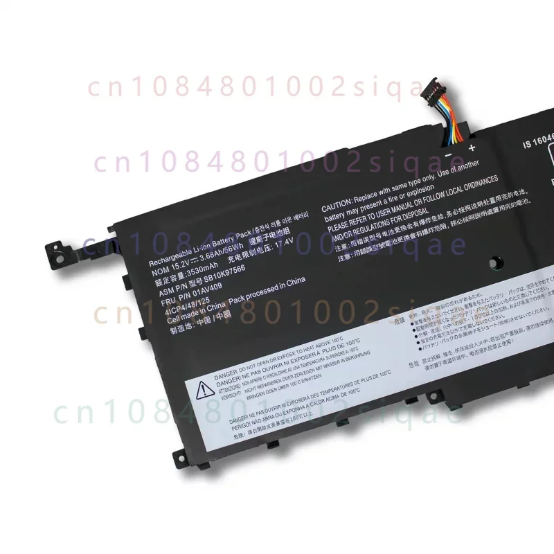 Suitable for Lenovo 2016 model X1 carbon 00HW028 01AV409/439 laptop battery