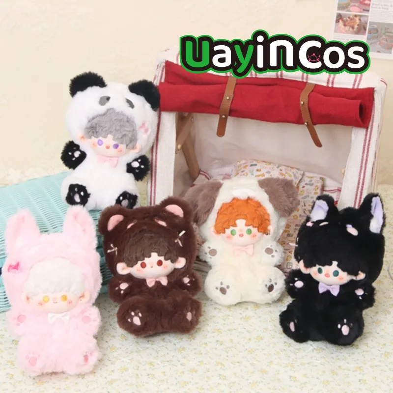 

15cm Doll Clothes Love and Deepspace Cute Animal Bear Puppy Customs Suit Stuffed Plushies Plush Doll Accessories Anime Toy Ki