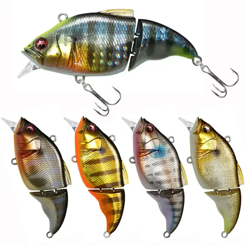 71mm Pike Trout Bass Pesca Hard Bait Vibration-X Vatalion Glidebait Balam Jointed Swimbaits Wobblers Fishing Lure Megabass Lures