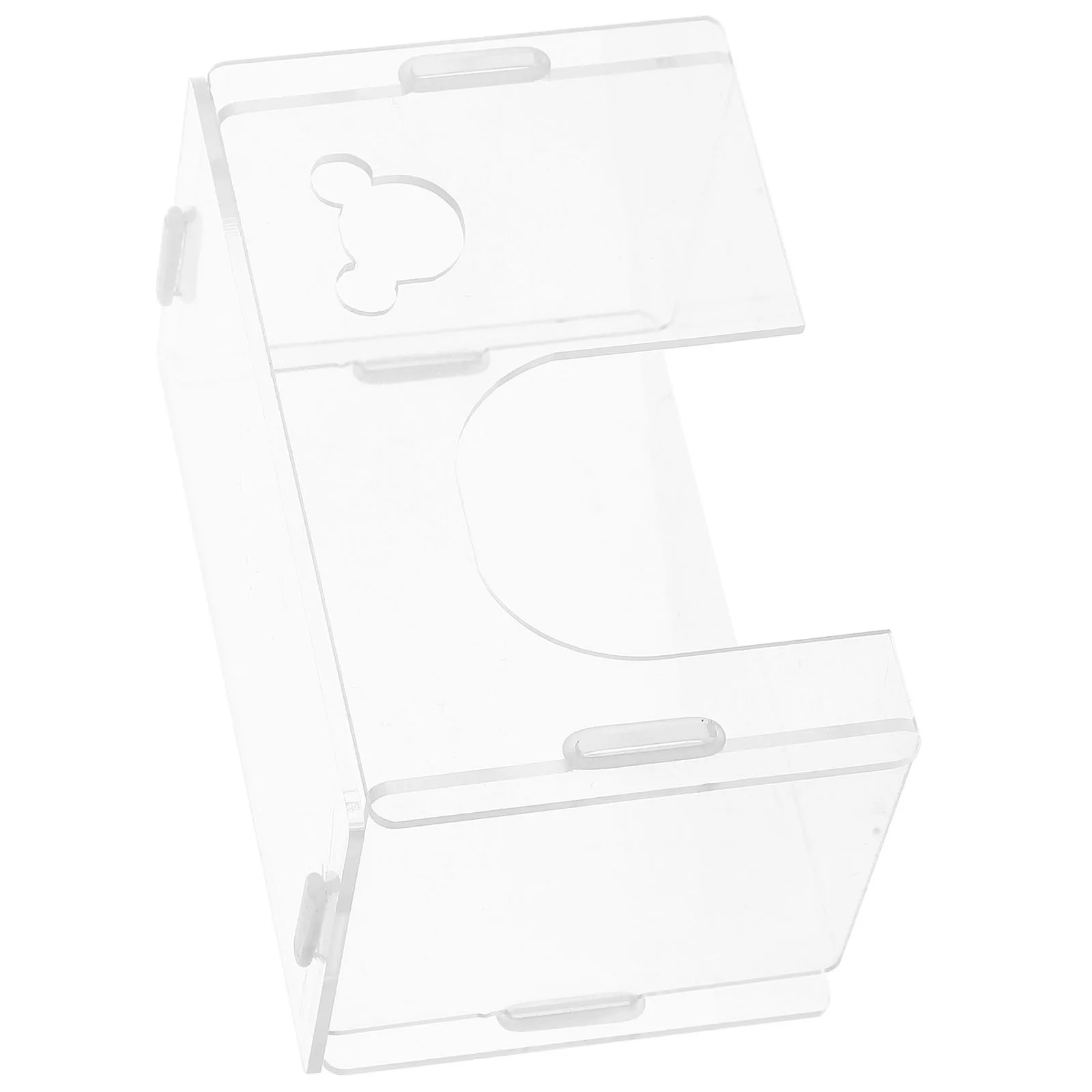 

Hamster Transparent Hiding Place Small Animal House Habitat Acrylic Hideout Safe Material Chamber Decor