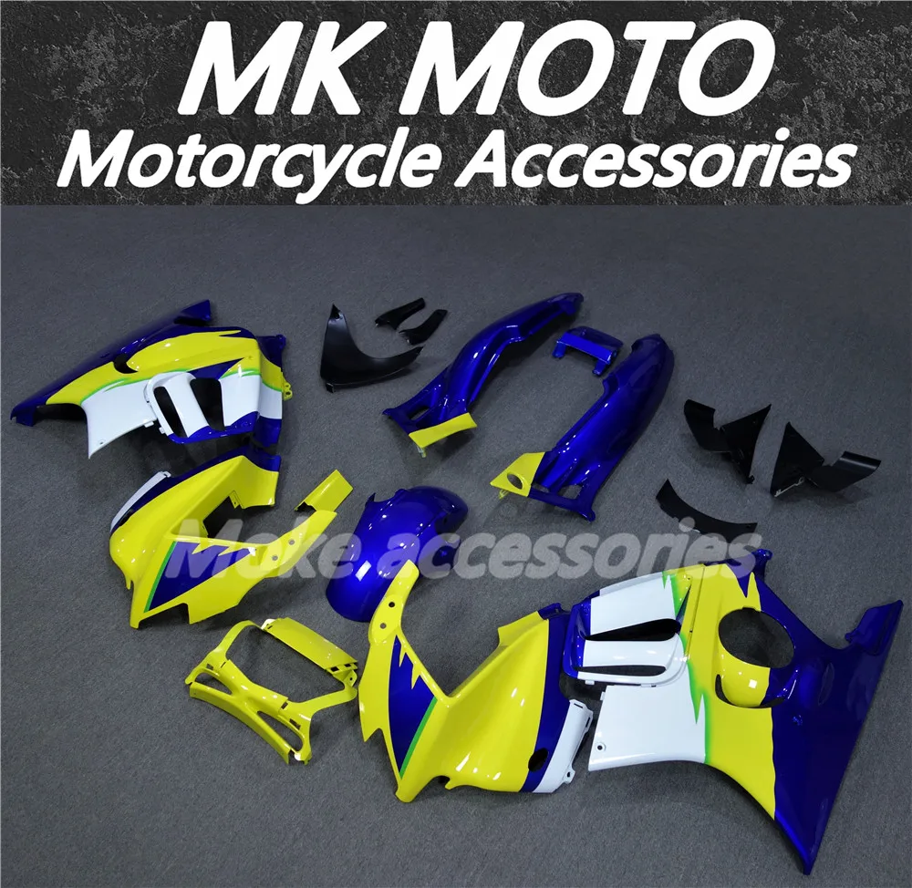 

Moke moto Motorcycle Fairings Kit Fit For Cbr600f F3 1995-1996 Bodywork Set High Quality ABS Injection NEW Yellow Blue