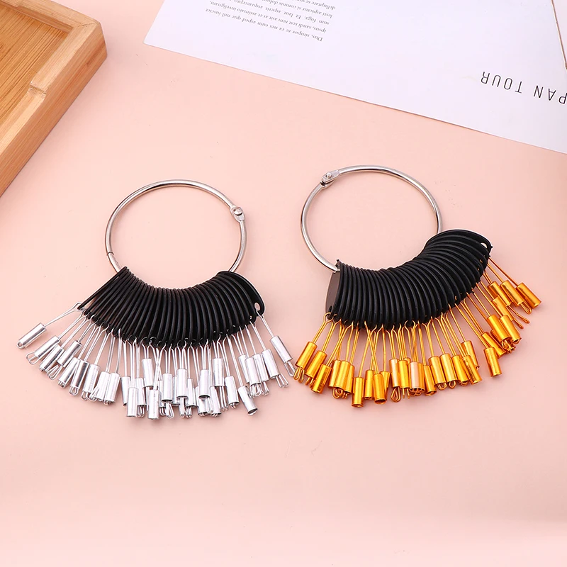 

30pcs/set Hair Swatches For Test Color Hair Rings/Card /Charts For Salon Dye Hairdresser Practice