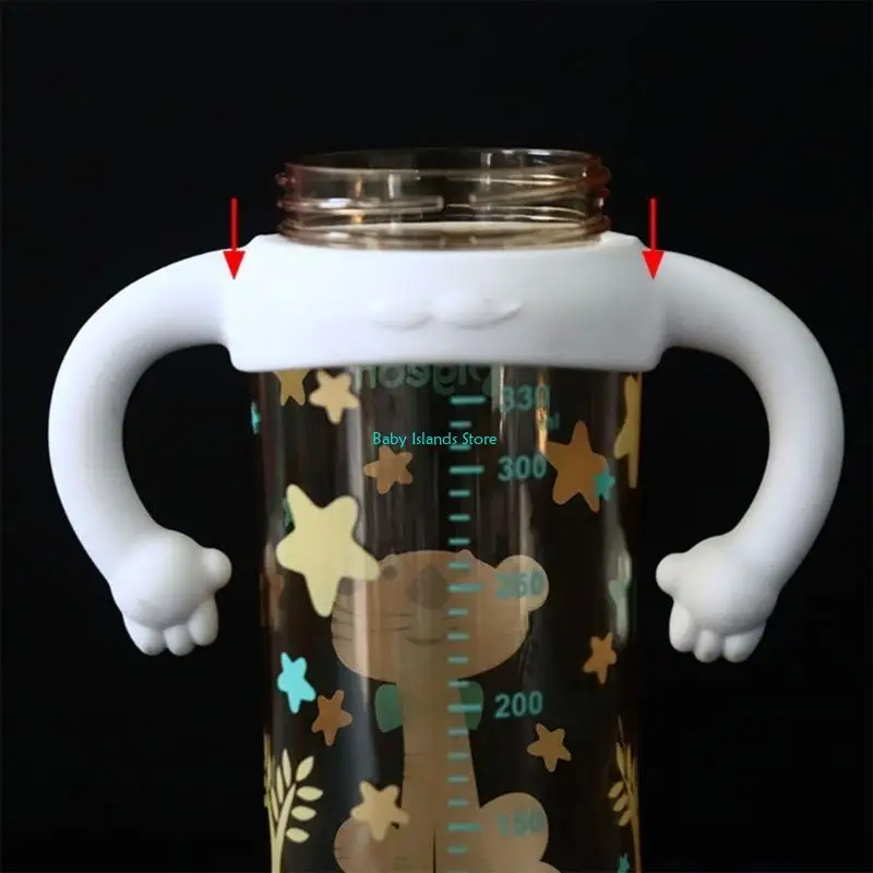 

K92D Легкая детская бутылочная ручка для детских бутылок с диаметром от 2,17 до 2,62 дюйма