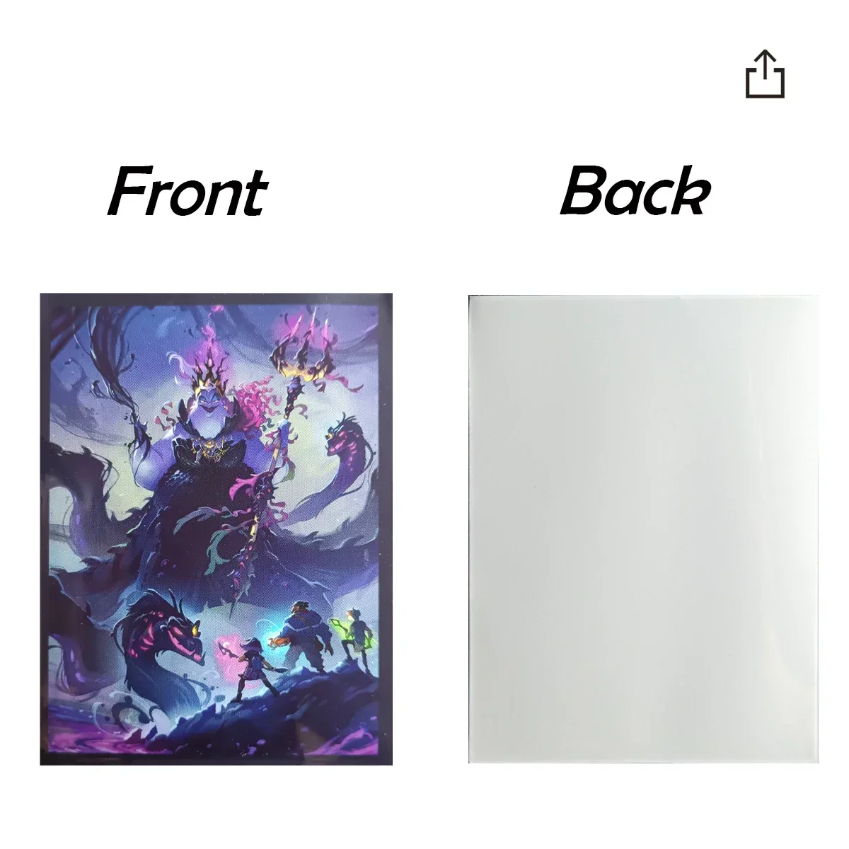 لوركانا أورسولا حافظة بطاقات حجم قياسي حافظات بطاقات التداول شفافة ألعاب اللعب حامي بطاقات حافظة مجلد 66x91 مللي متر #3