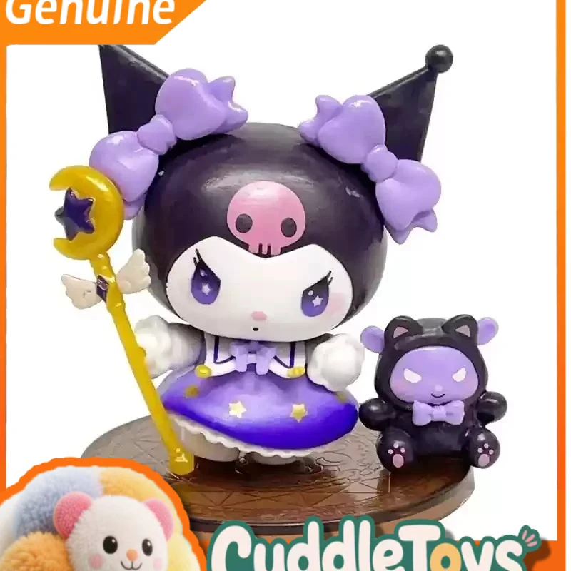 

Аутентичные фигурки героев фокусников TOPTOY Sanrio Starry Night Party, слепая коробка Kuromi — модные игрушки, идеальные подарки на день рождения