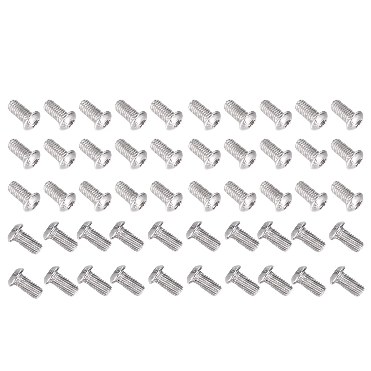 

New M6x12mm Stainless Steel Hex Socket Button Head Screws 50 Pcs