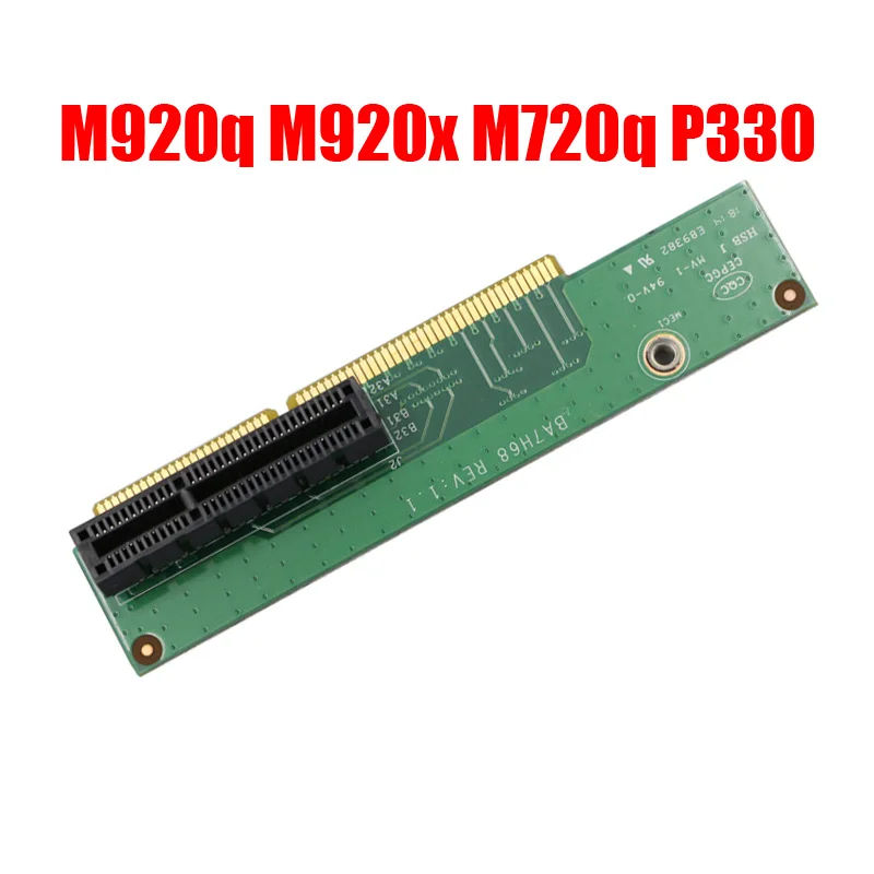 01AJ929 Pcie4 Riser Card For Lenovo For ThinkCentre M920q M920x M720q Desktop P330 For Tiny For Workstation New