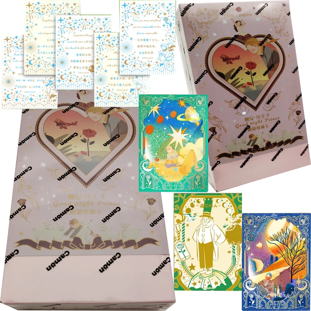 New CAMON Official Good Night Prince Collection Card Fans Cherish Toys Classic Peripheral Creative Character Cards Holiday Gifts