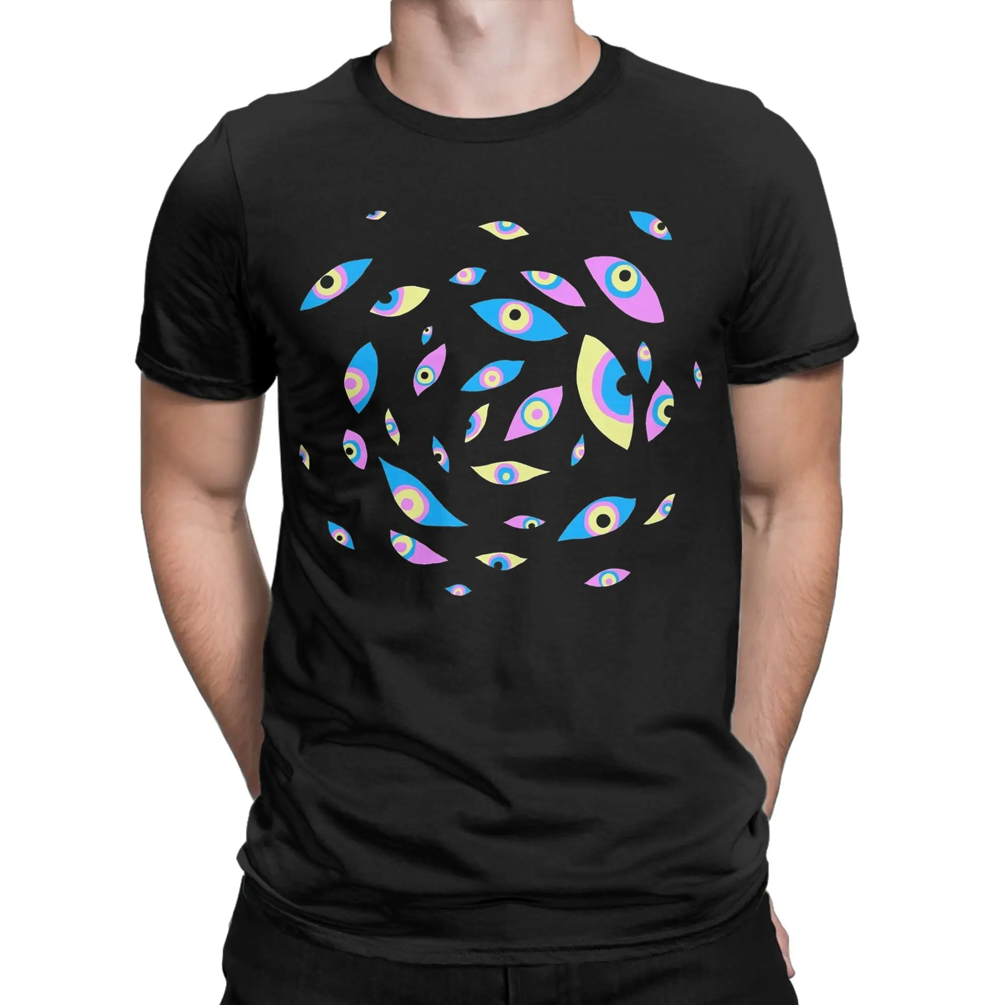 Vintage The Amazings Digitals Circus T-Shirts Men Round Collar Cotton T Shirts  Short Sleeve Tee Shirt Summer Clothing