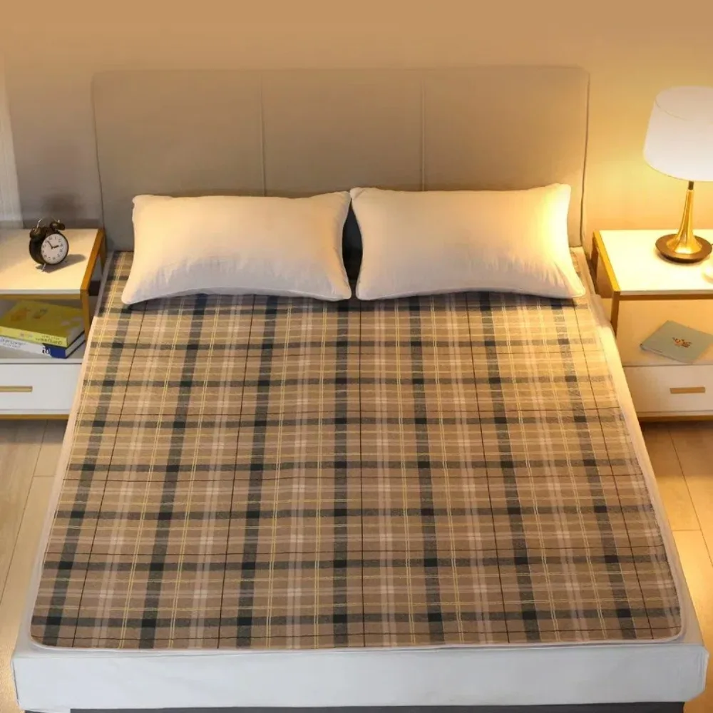 حصيرة بول ناعمة مقاومة للماء قابلة للتنفس وغير قابلة للانزلاق، وسادات بول قابلة للغسل، مرتبة بول للأطفال الصغار #4