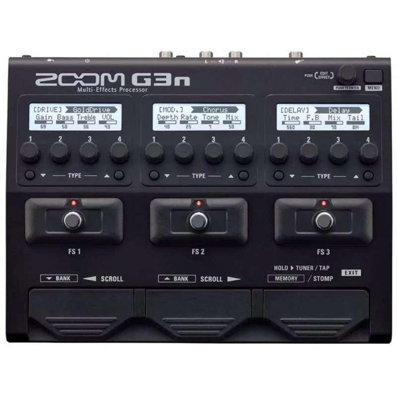 Multi Guitar effects pedal for electric guitarra Stringed Instruments Parts & Accessories zoom G3N