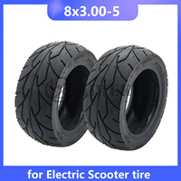 8 Inch Vacuum Tire 8x3.00-5 Tubeless Tyre for Kaabo Mantis 8 800w Electric Scooter Street Wheel Parts