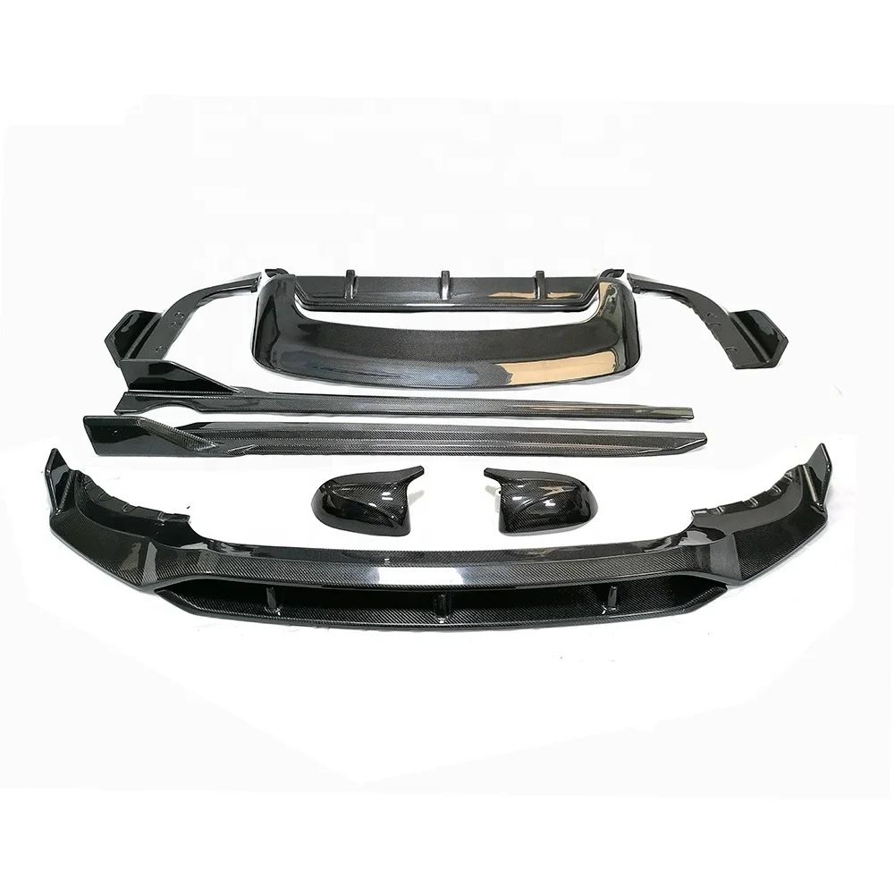 

X5 G05 M Sport Carbon Fiber Body Kit | Front Lip+Rear Diffuser+Side Skirt+Spoiler Perfect Fit