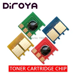 Chip de cartucho de tóner CB540A CB541A CB542A CB543A para HP Color LaserJet CM1312 CP1215 CP1217 CP1515 CP1518 CP 1215 1515 1518 1217