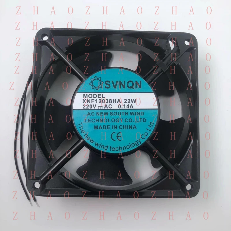 

L+ FOR SVNONXF XNF12038HA 22W 12038 AC220V 0.14A 12CM Metal Cooling Fan