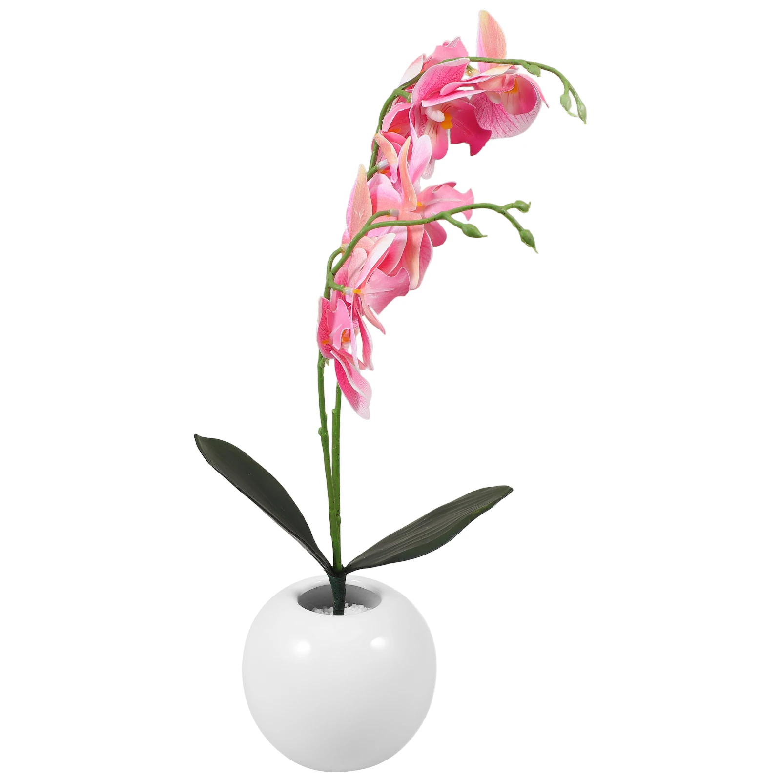 

Artificial Potted Plant Lifelike Small Bonsai Fake Plants Decor Faux Flower Ornament For Home Office Decoration