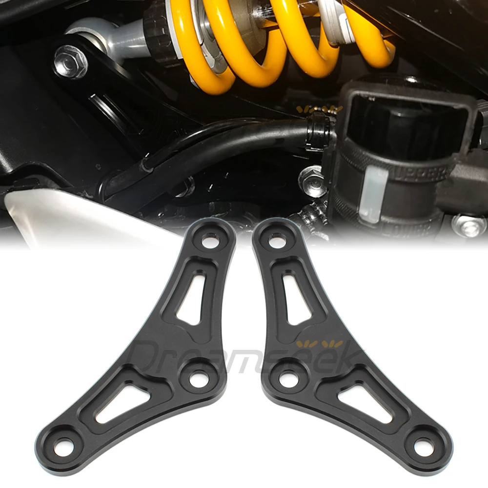 

CNC Lowering Link Rear Suspension Drop Kits for Kawasaki Z900 Z900RS CAFE 2017-2023 Motorcycle Lowering Linkage Black Aluminum