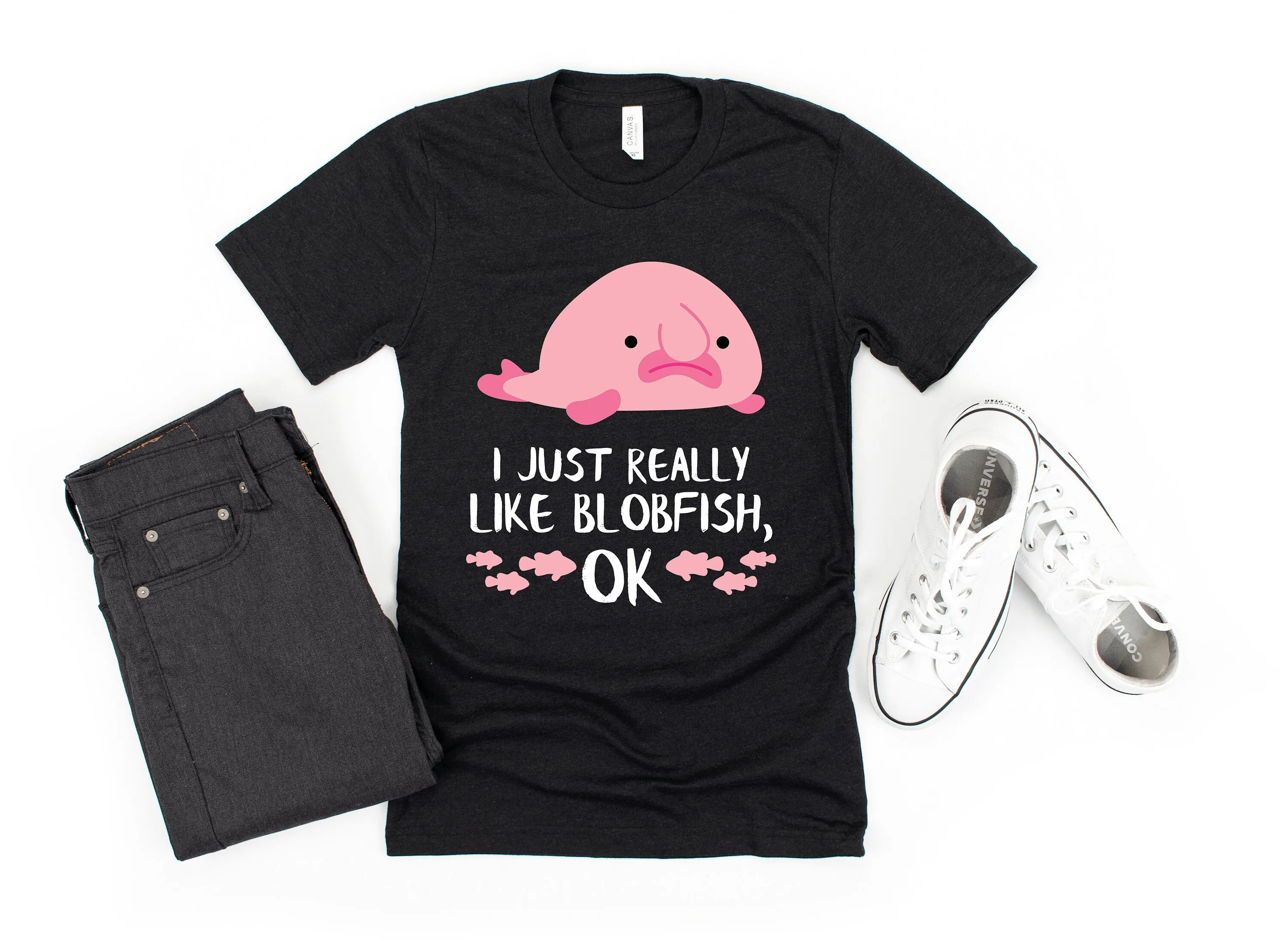 Blobfish Shirt Fish Lover Aquarium T Blob Gift Funny Birthday