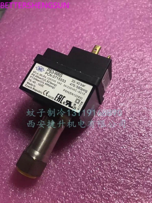 PS3-W6S fan fan turn pressure sensor switch speed control section control relay air conditioning cold storage