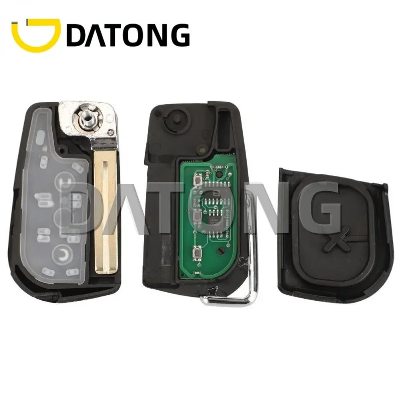 CHANKey FCC BA2TA Flip Remote Car Key For Toyota Vios Hilux RAV4 Yaris 2015+ 433MHz 8A Chip 89070-0KB40 TOKAI RIKA H1-3689 Fob