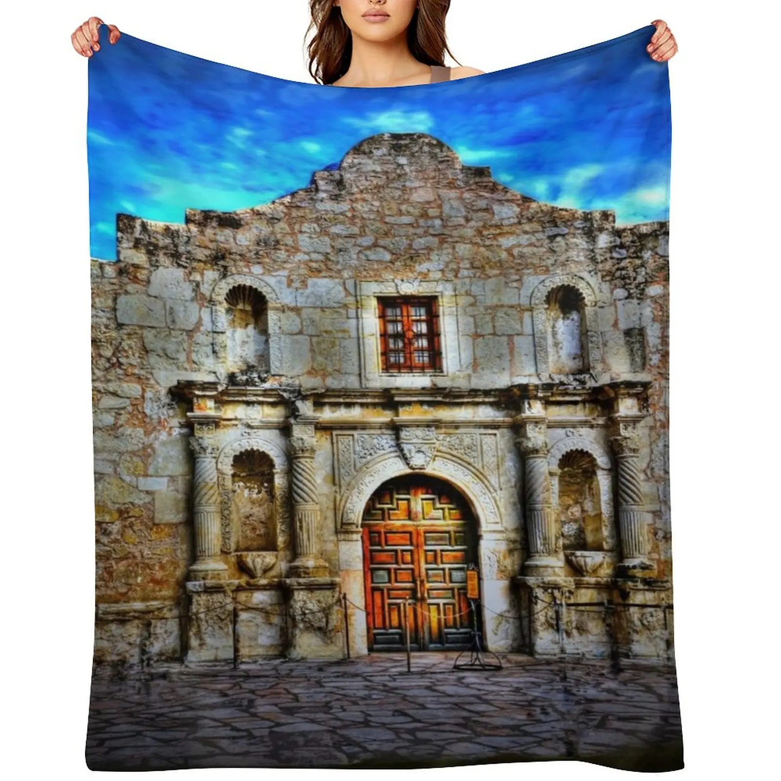 

The Alamo Throw Blanket Stuffeds Giant Sofa christmas decoration valentine gift ideas Blankets