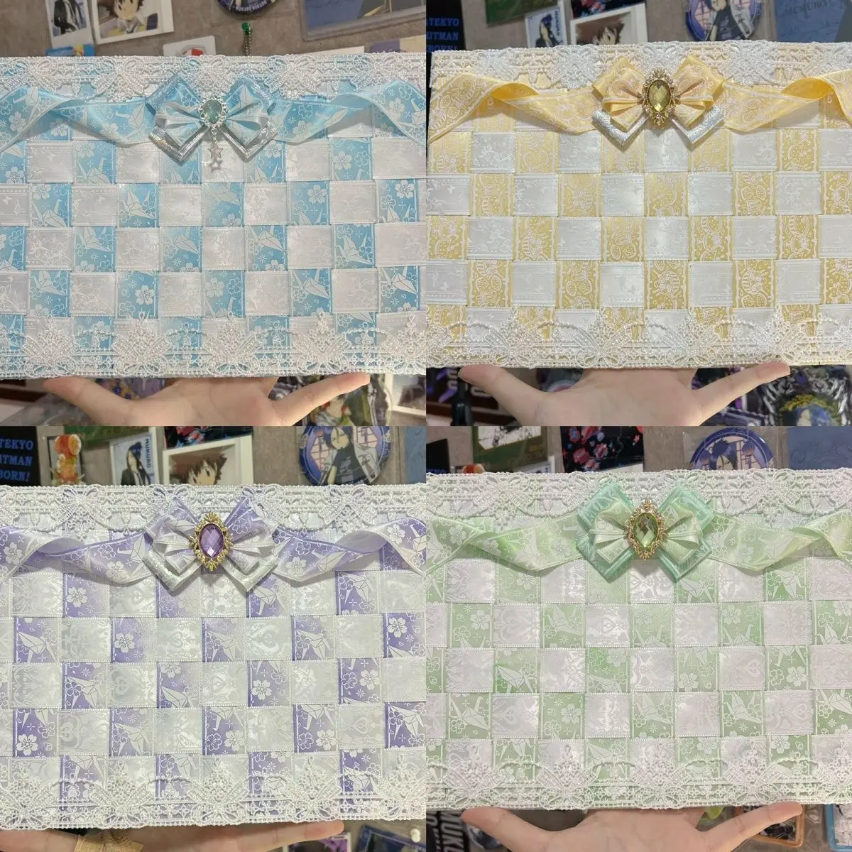 Luxury Badge Backpack Insert Board, Ita Bag Frame Organizer Board, Ribbon Lace Cosplay Badge Display Board, Ita Bag Card Holder