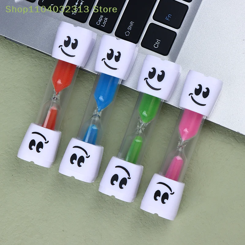 1PC 2-Minute Creative Hourglass timer Big-Eye Timer  Timer Children Tooth Brushing Sandglass Kitchen Timers Sand Clock Kids Gift