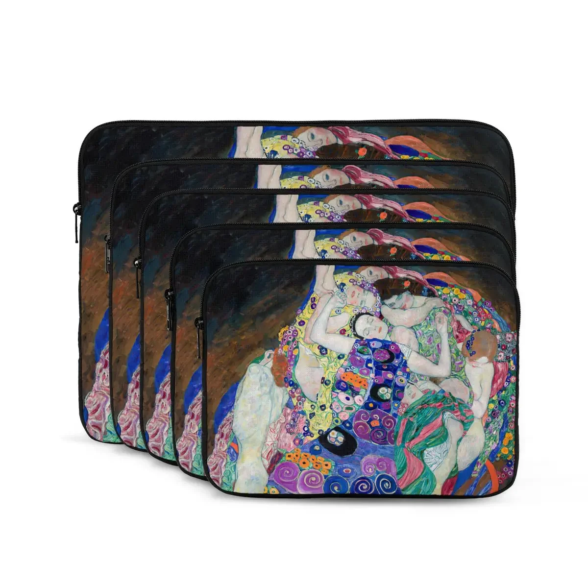 Gustav Klimt, bakire, 1913 bilgisayar ipad Laptop kılıfı Case17 15 13 12 10 inç dizüstü bilgisayar için kılıf çanta taşınabilir kapak Fundas kılıfı