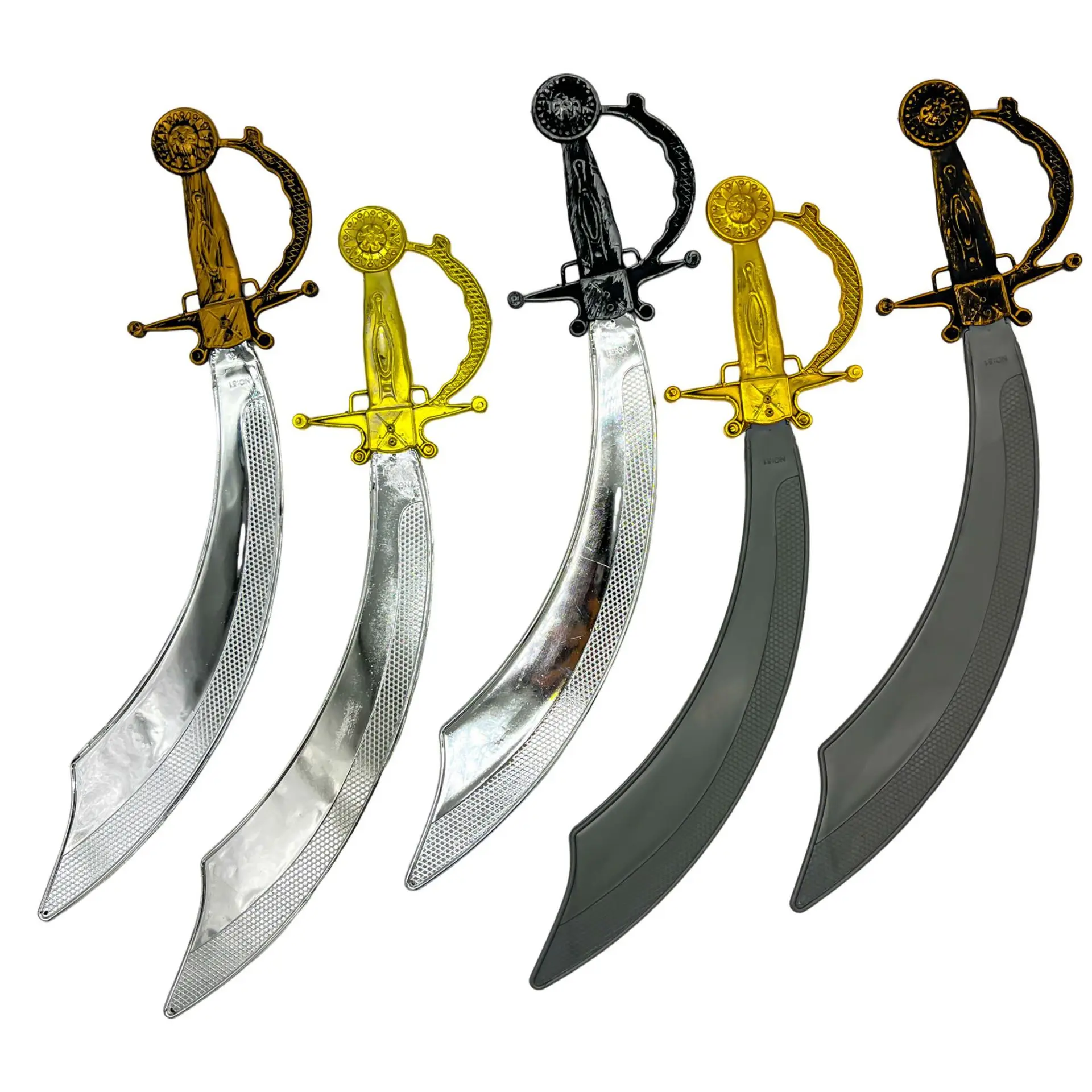 

Child Pirate Toy Knife Party Favors Halloween Cosplay Prop Sword Prom Plastic Swords Toys