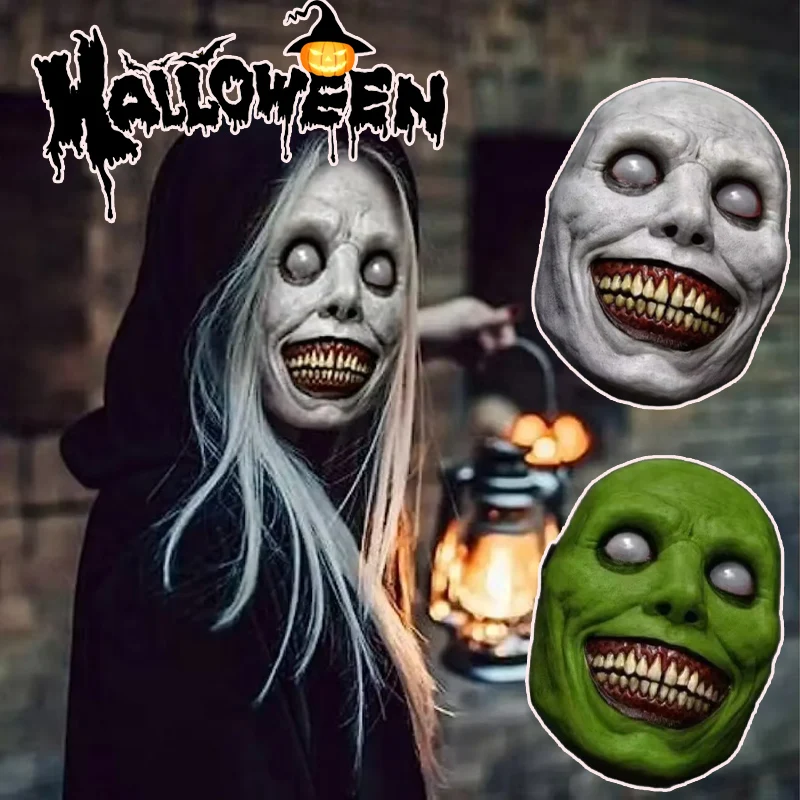 

Nightmare Smiling Monster Mask High-Quality Latex Horror Mask for Halloween Haunted Attractions Themed Costume Events