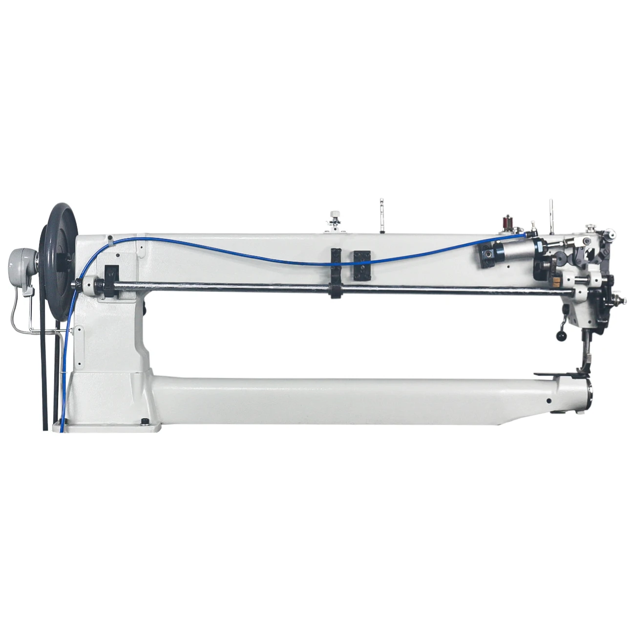 New Long Arm Cylinder Bed Industrial Sewing Machine with Walking Foot and Lock Stitch for Boot Trunk (Motor)