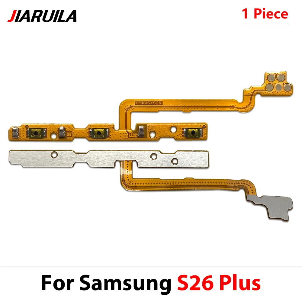 New For Samsung S24 S25 S26 Plus Ultra Fe Edge 4G 5G Power on off Volume Key Button Flex Cable