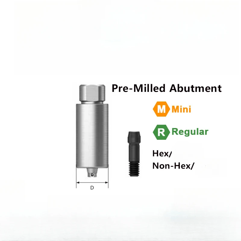 1 مجموعة/3 قطعة زرع الأسنان التيتانيوم متوافق مع أعمدة الأسنان ملحقات الأسنان الاصطناعية ملحقات الطحن استبدال طب الأسنان #3