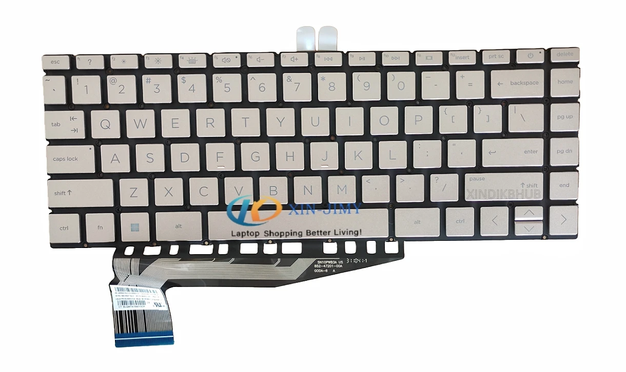 

For HP Star 13 air 13-BE 14-EH 14-EY LA/Latin With Backlit golden Keyboard