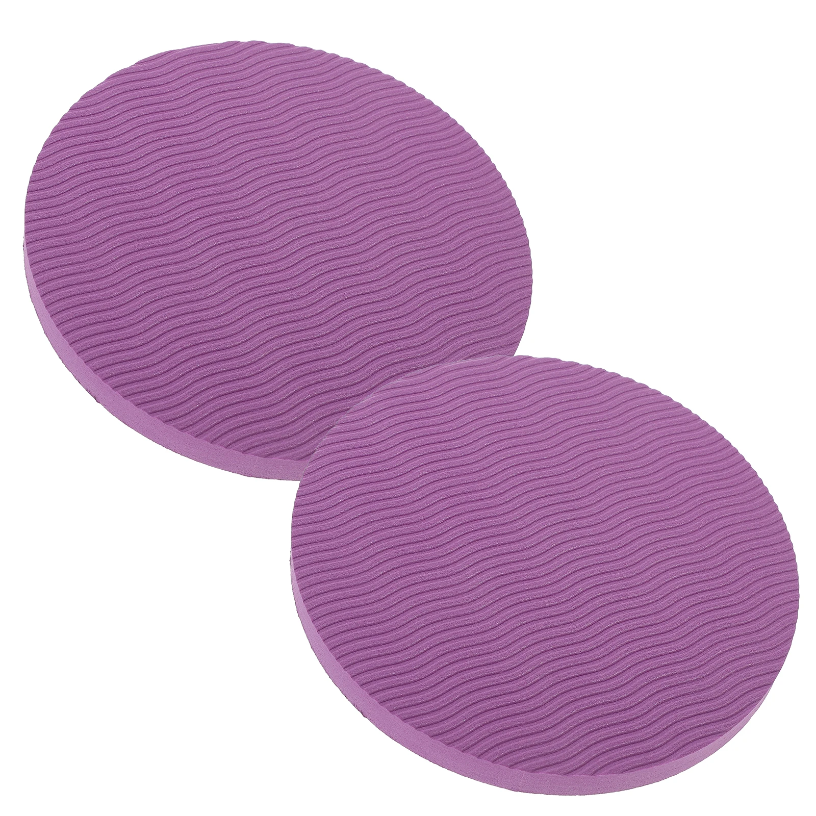 

1Pair Knee Pad Yoga Kneeling Cushion Tpe Material Round Shape Thicken Comfortable Non-Slip Support Mat for Yoga Pilates Floor