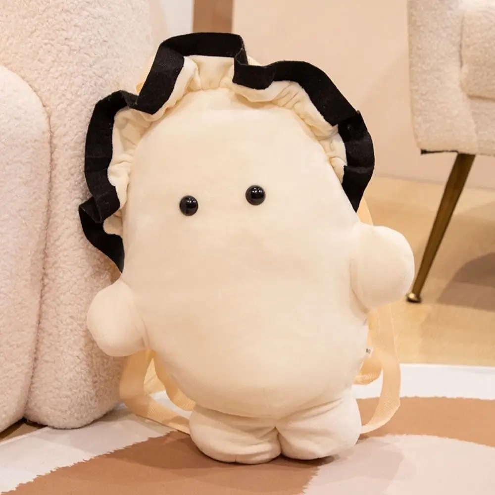 

Huggable Doll Plush Oyster Backpack White Oyster Cartoon Animal Animals Oyster Bag Creative Kawaii Oyster Shoulder Bag Outdoor