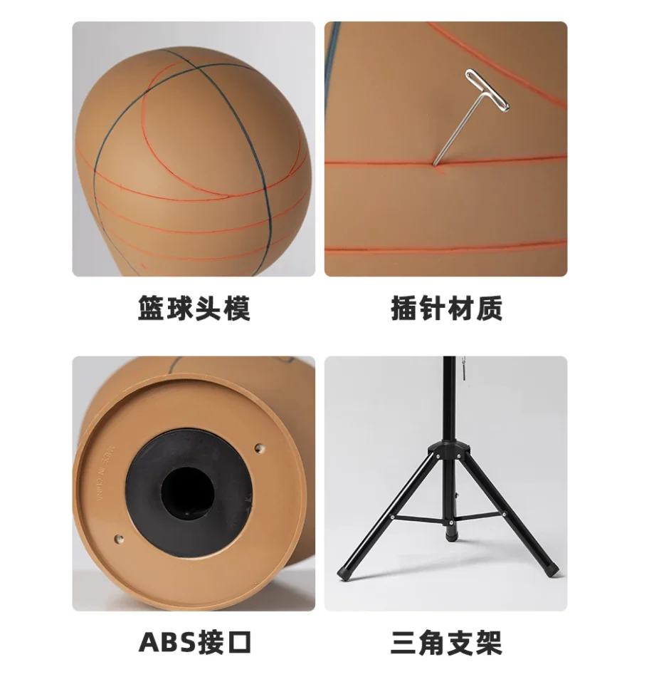21インチ、22インチ、23インチのpvc製マネキンヘッド。コルクとキャンバスを使用したマネキンで、ウィッグの製作や展示に最適。