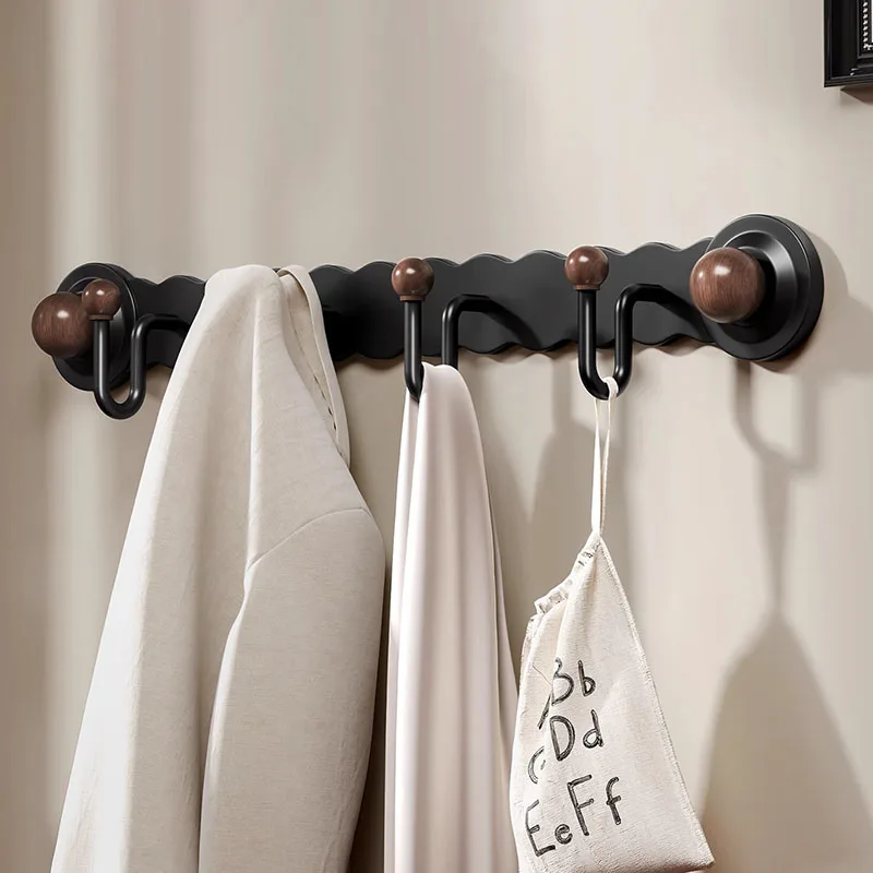 European Coat Racks Hanging Organizers Entrance Clothes Storage Rack Wall Mount Clothes Hats Keys